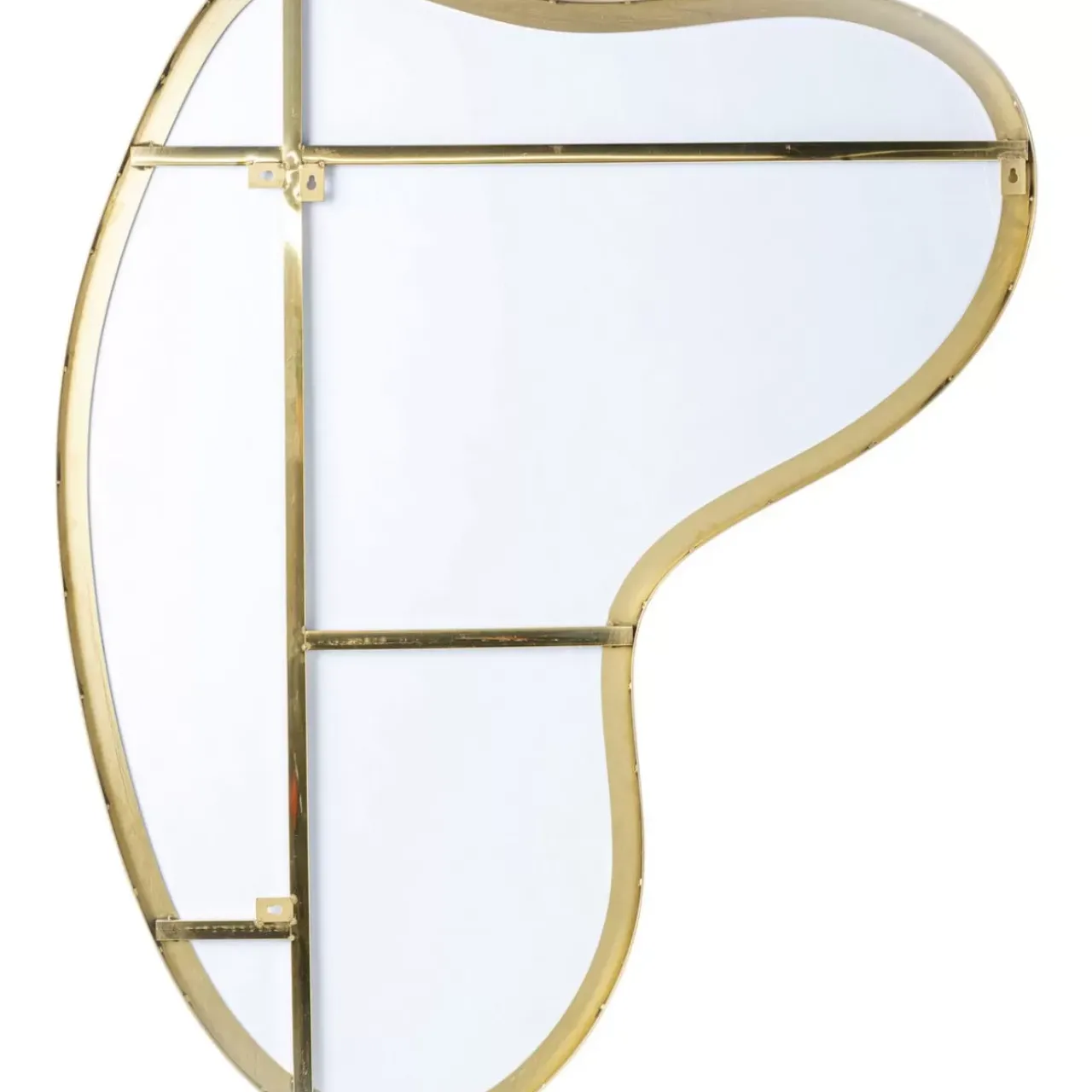 Spiegel|KARE Design Wandspiegel Shape Brass 110X120Cm
