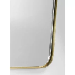Spiegel|KARE Design Wandspiegel Shape Hexagon Brass 64X94,5Cm