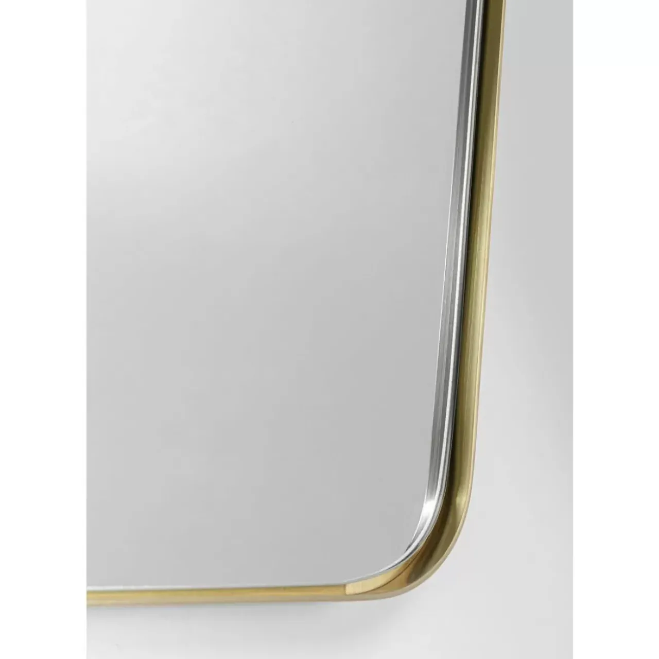 Spiegel|KARE Design Wandspiegel Shape Hexagon Brass 64X94,5Cm