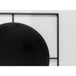 Spiegel|KARE Design Wandspiegel Stanford Frame Matt Schwarz O90Cm