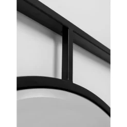 Spiegel|KARE Design Wandspiegel Stanford Frame Matt Schwarz O90Cm