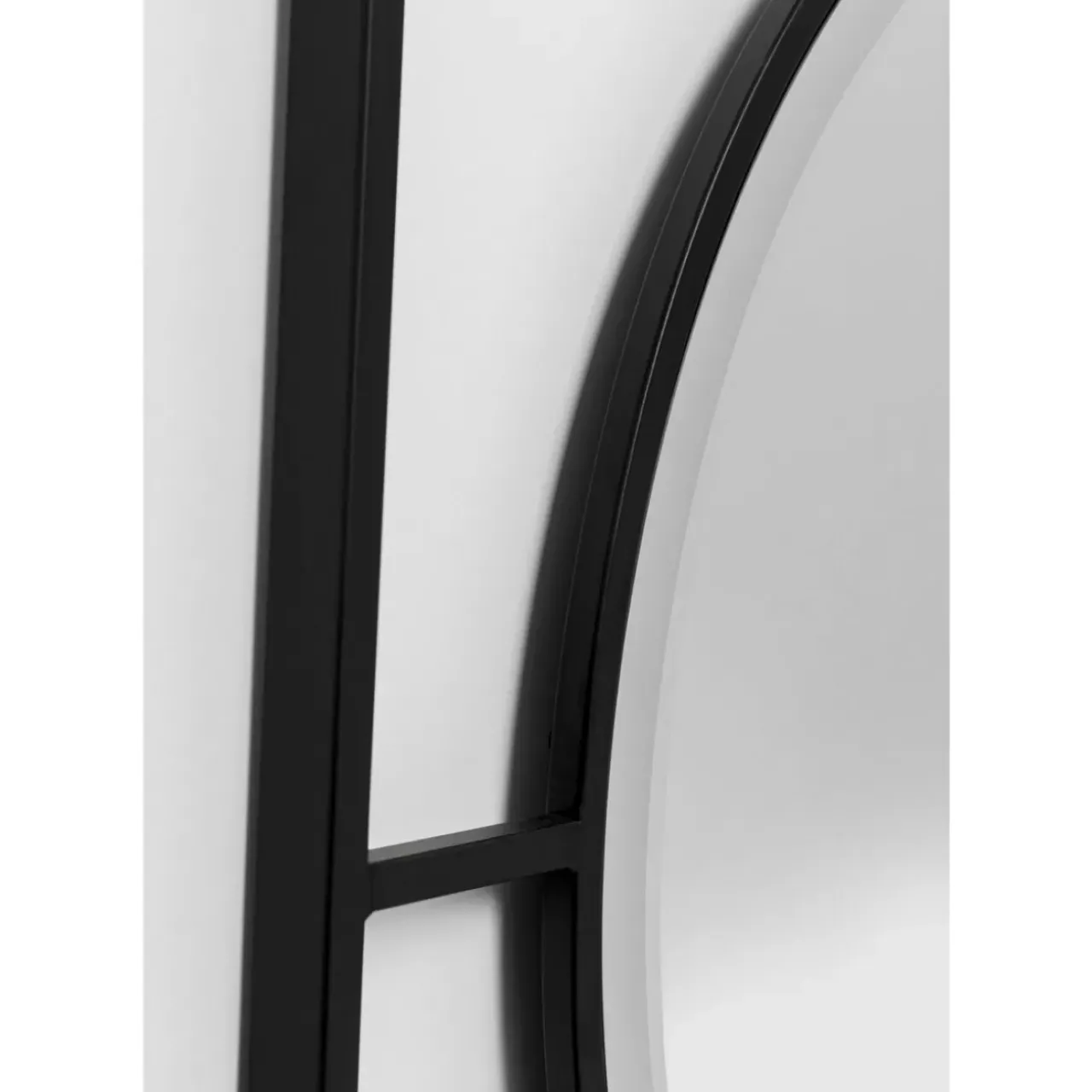 Spiegel|KARE Design Wandspiegel Stanford Frame Matt Schwarz O90Cm