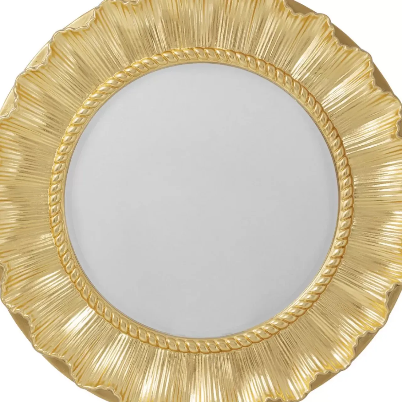 Spiegel|KARE Design Wandspiegel Sun Ray Gold O84Cm