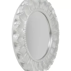 Spiegel|KARE Design Wandspiegel Sun Ray Silber O84Cm