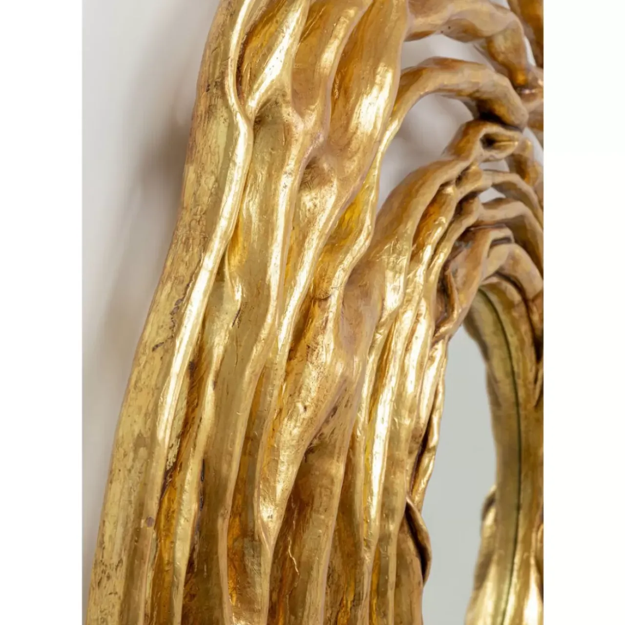 Spiegel|KARE Design Wandspiegel Twiggy Gold O121Cm
