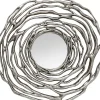 Spiegel|KARE Design Wandspiegel Twiggy Silber O121Cm