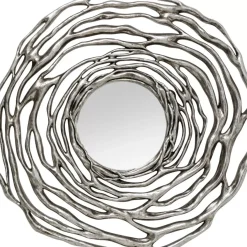 Spiegel|KARE Design Wandspiegel Twiggy Silber O121Cm