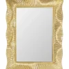 Spiegel|KARE Design Wandspiegel Wavy Brass 94X124Cm