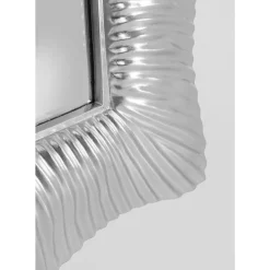 Spiegel|KARE Design Wandspiegel Wavy Silber 94X124Cm