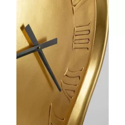 Uhren|KARE Design Wanduhr Big Drop Gold 92X127Cm