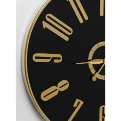 Uhren|KARE Design Wanduhr Casino Schwarz O76Cm