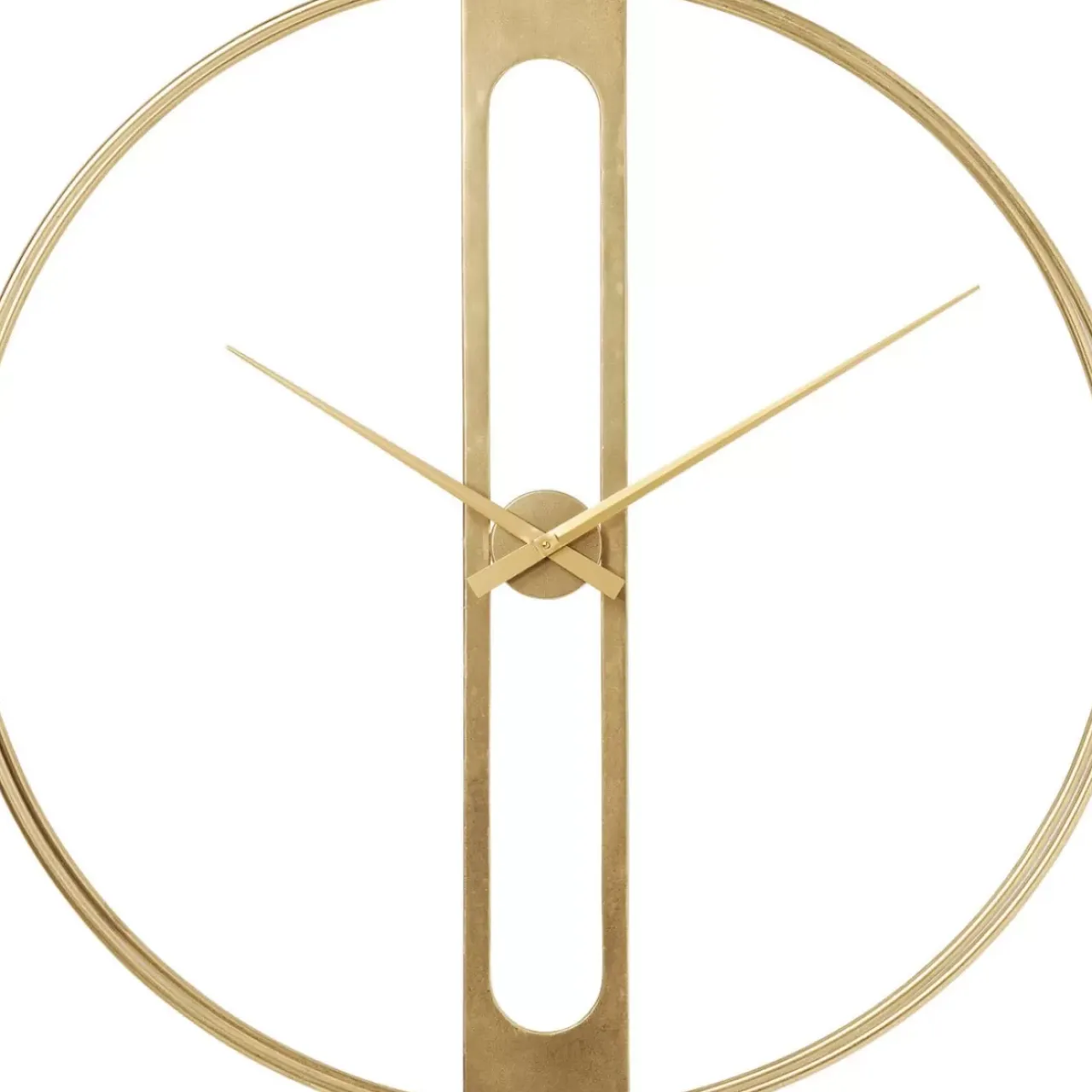 Uhren|KARE Design Wanduhr Clip Gold O107Cm