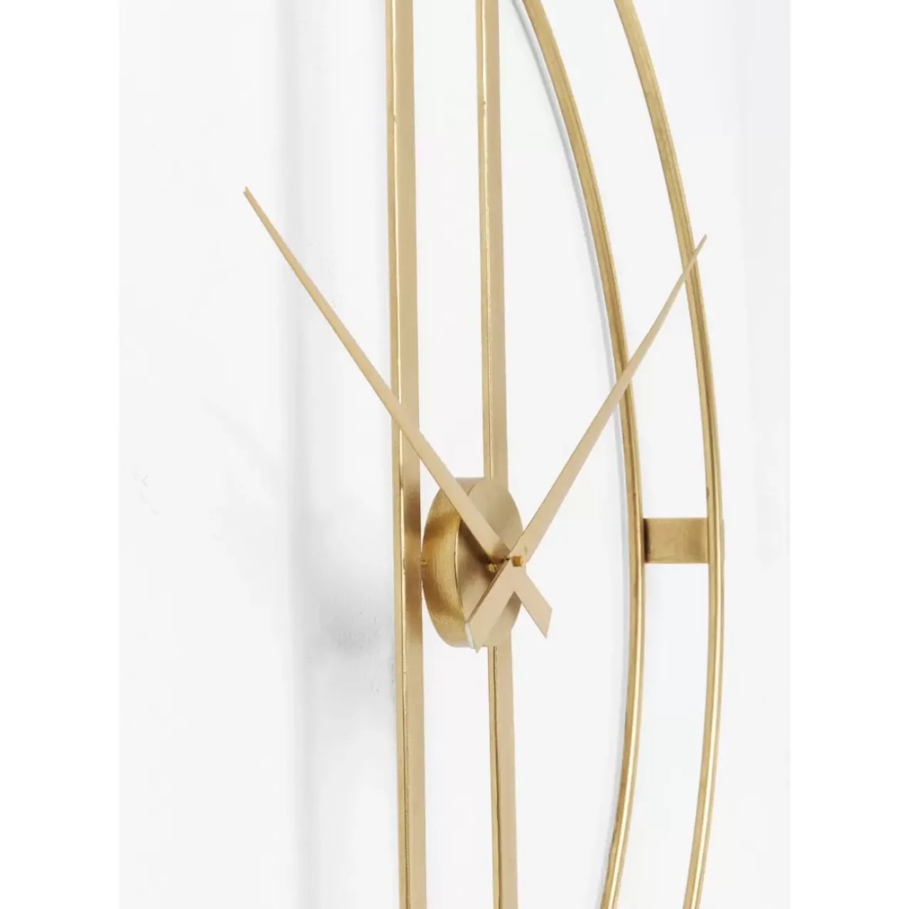 Uhren|KARE Design Wanduhr Clip Gold O107Cm