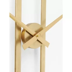 Uhren|KARE Design Wanduhr Clip Gold O107Cm