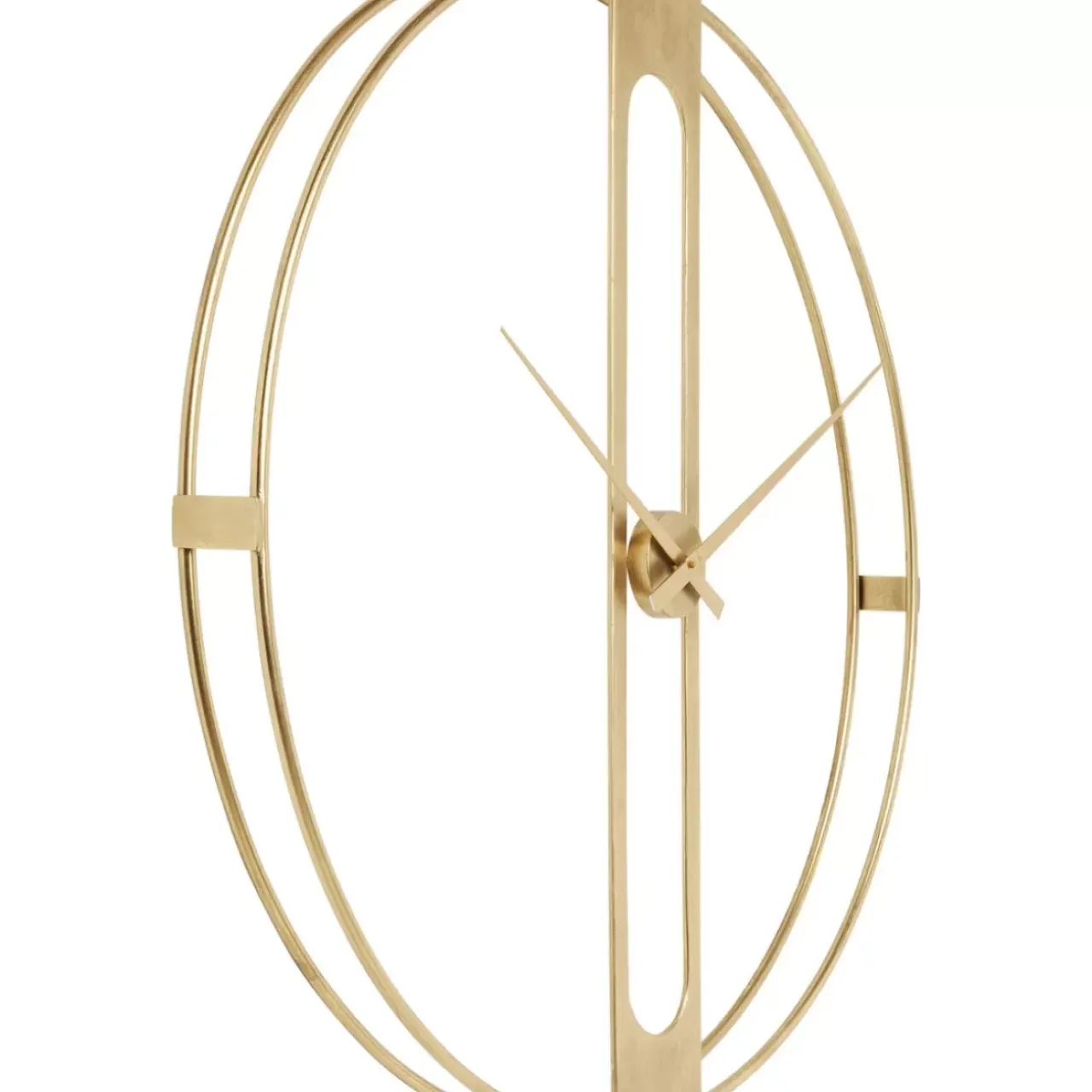 Uhren|KARE Design Wanduhr Clip Gold O107Cm