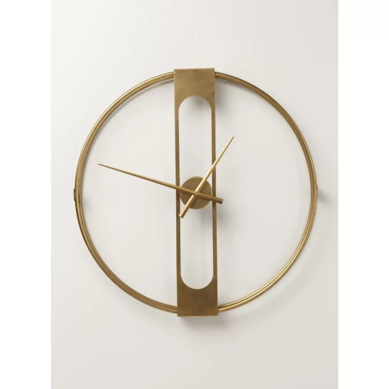 Uhren|KARE Design Wanduhr Clip Gold O60Cm
