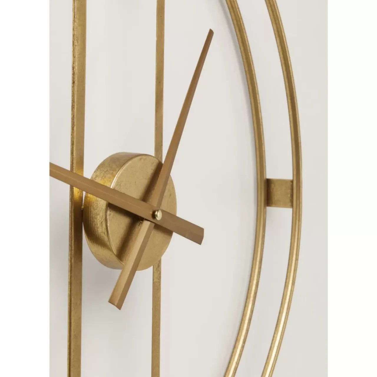 Uhren|KARE Design Wanduhr Clip Gold O60Cm