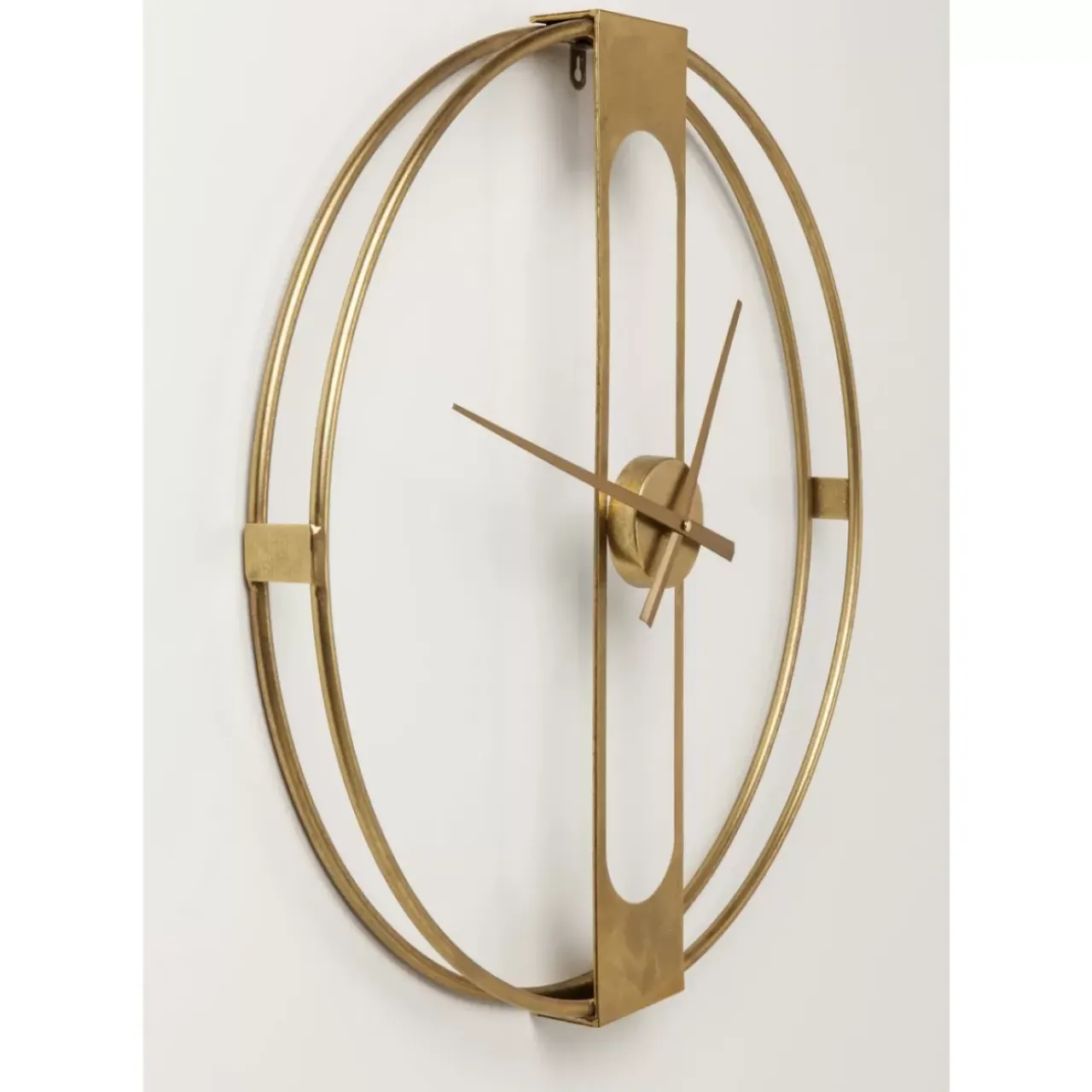 Uhren|KARE Design Wanduhr Clip Gold O60Cm