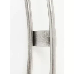 Uhren|KARE Design Wanduhr Clip Silber O60Cm