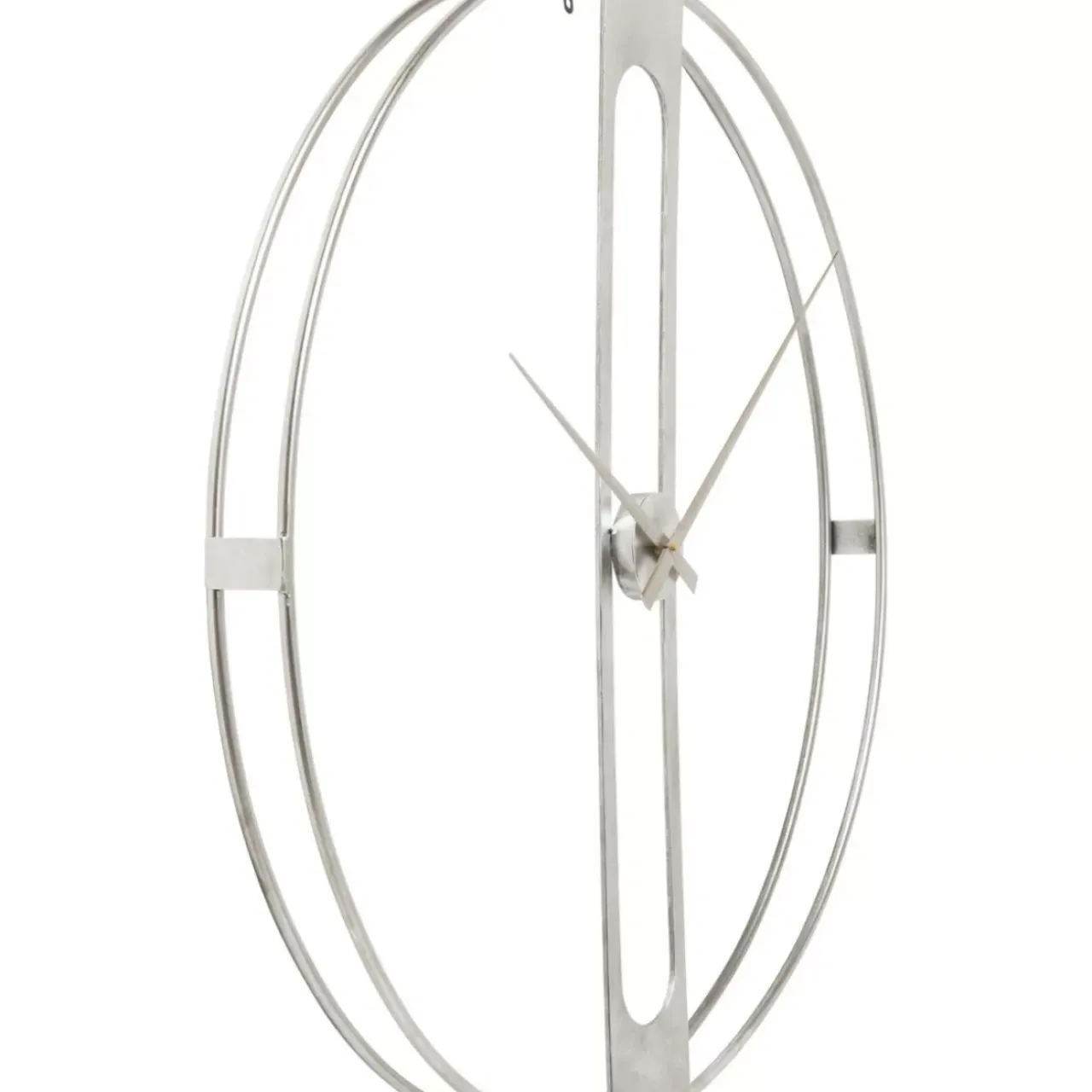 Uhren|KARE Design Wanduhr Clip Silber O60Cm