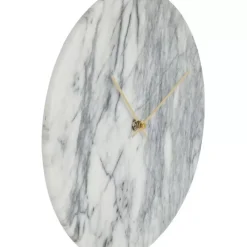 Uhren|KARE Design Wanduhr Desire Marble Weis