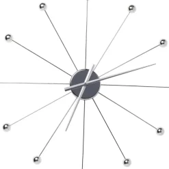 Uhren|KARE Design Wanduhr Like Umbrella Balls Chrome