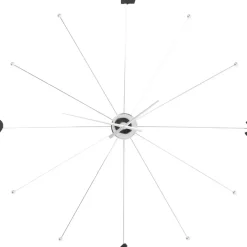 Uhren|KARE Design Wanduhr Like Umbrella Chrome