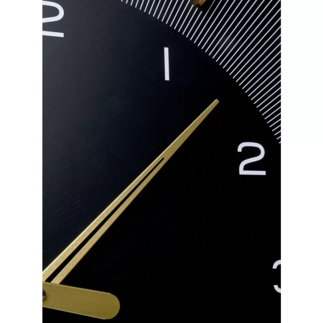 Uhren|KARE Design Wanduhr Lio Schwarz O60