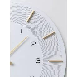 Uhren|KARE Design Wanduhr Lio Weis O60