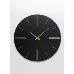 Uhren|KARE Design Wanduhr Luca Schwarz O70Cm
