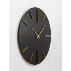 Uhren|KARE Design Wanduhr Luca Schwarz O70Cm