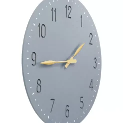 Uhren|KARE Design Wanduhr Mailo Grau O50