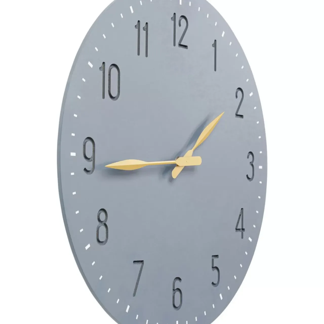 Uhren|KARE Design Wanduhr Mailo Grau O50