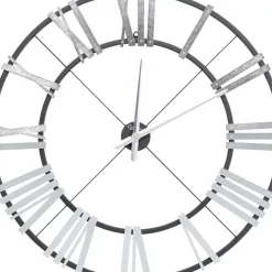 Uhren|KARE Design Wanduhr Nevio Silber O95Cm