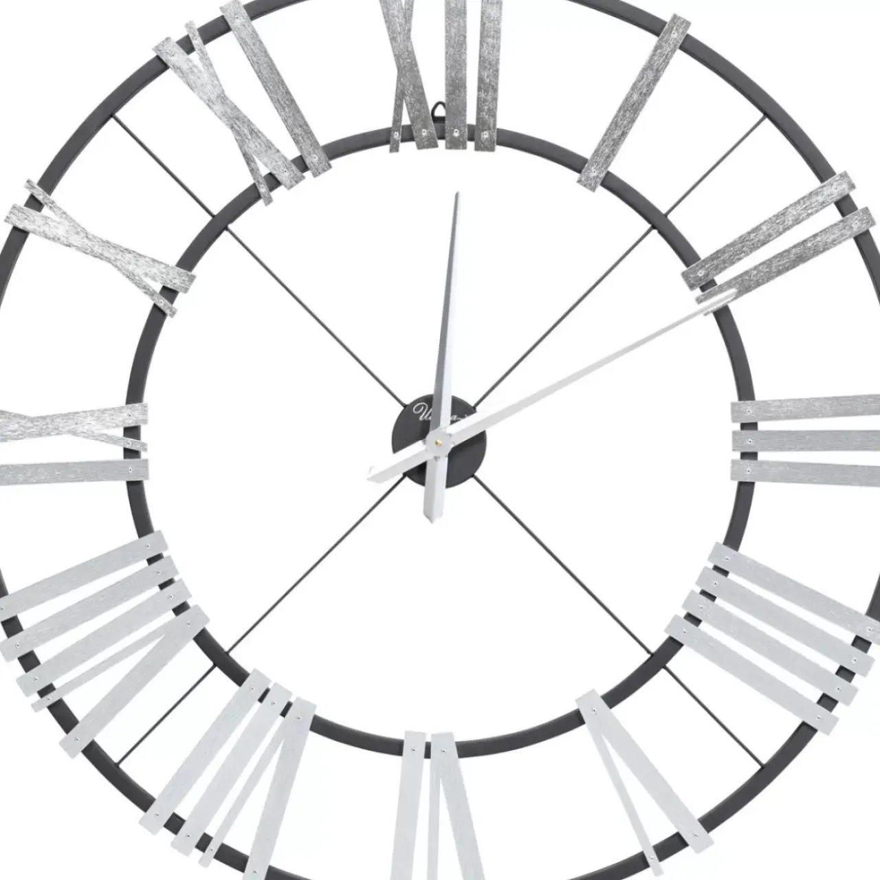 Uhren|KARE Design Wanduhr Nevio Silber O95Cm
