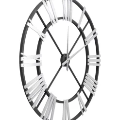 Uhren|KARE Design Wanduhr Nevio Silber O95Cm