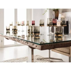 Geschirr & Tischaccessoires|KARE Design Wasserglas Innocent Smoke