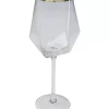Geschirr & Tischaccessoires|KARE Design Weinglas Diamond Gold Rim