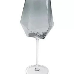 Geschirr & Tischaccessoires|KARE Design Weinglas Diamond Smoke