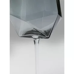 Geschirr & Tischaccessoires|KARE Design Weinglas Diamond Smoke
