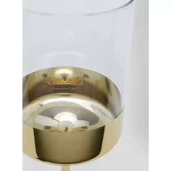 Geschirr & Tischaccessoires|KARE Design Weinglas Electra Gold