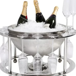 Geschirr & Tischaccessoires|KARE Design Weinkuhler Champagne Time (2-Tlg)