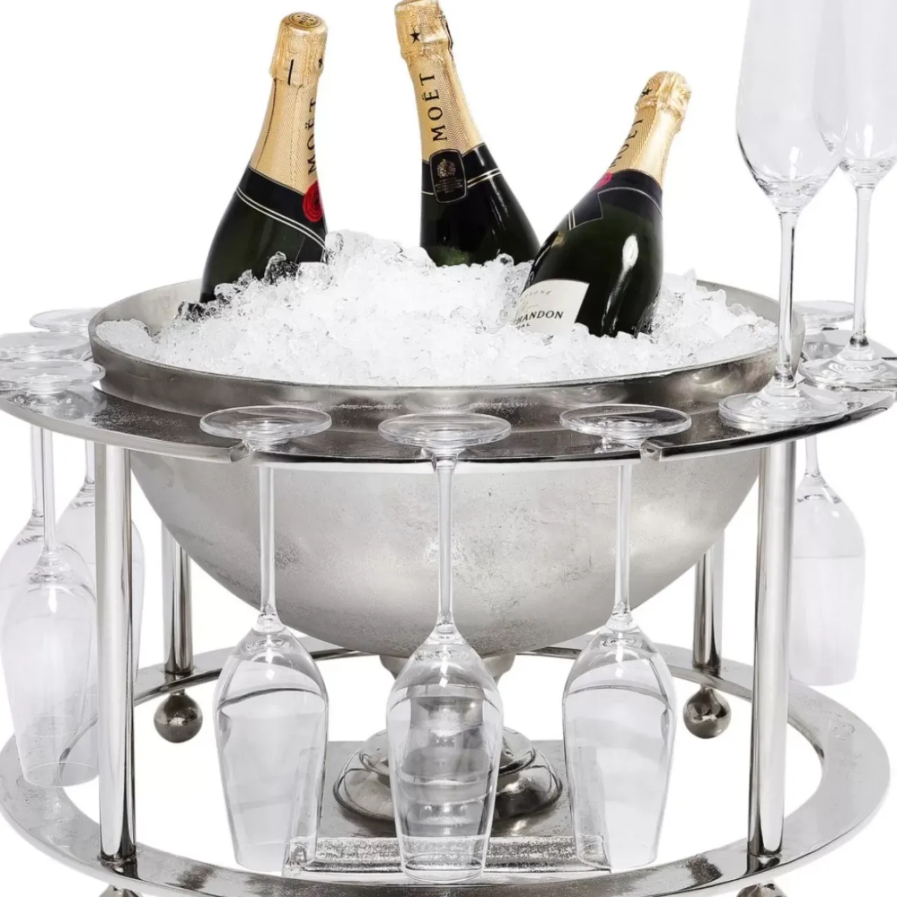 Geschirr & Tischaccessoires|KARE Design Weinkuhler Champagne Time (2-Tlg)