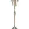 Geschirr & Tischaccessoires|KARE Design Weinkuhler Pillar Silber