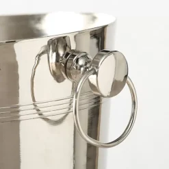 Geschirr & Tischaccessoires|KARE Design Weinkuhler Pillar Silber