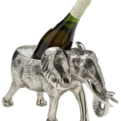 Geschirr & Tischaccessoires|KARE Design Weinkuhler Walking Elephant