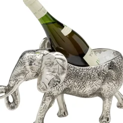 Geschirr & Tischaccessoires|KARE Design Weinkuhler Walking Elephant