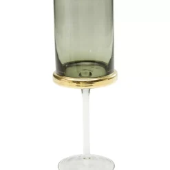 Geschirr & Tischaccessoires|KARE Design Weisweinglas Innocent Smoke
