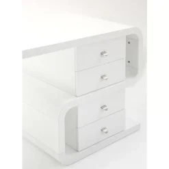 Tische|KARE Design White Club Schreibtisch Snake 150X70Cm