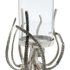 Kerzenständer & Laternen|KARE Design Windlicht Octopus Hurricane 28Cm